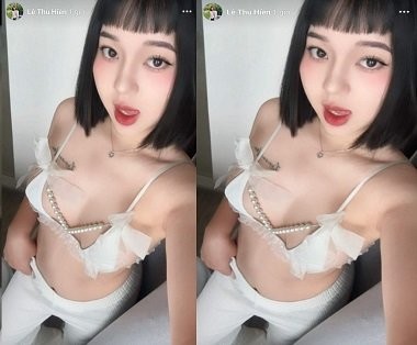 Poster of Clip sex doggy Lê Thu Hiền dáng ngon
