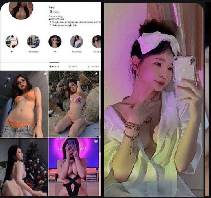 Poster of Clip sex em tiktoker Chaeng xinh tươi quyến rũ