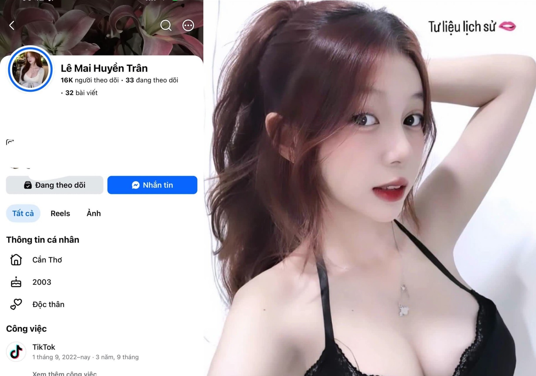 Poster of Clip sex hotgirl Lê Mai Huyền Trân