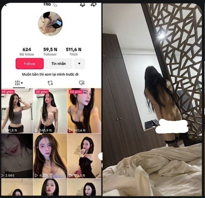 Poster of Clip sex Tiktok dáng người mẫu