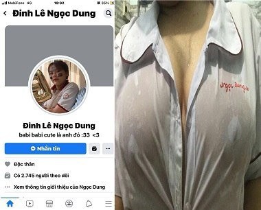 Poster of Đinh Lê Ngọc Dung lộ clip chịch bạn trai
