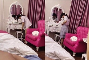 Poster of Đôi sinh viên rủ nhau đi nhà nghỉ bị thầy chủ nhiệm bắt gặp