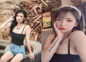 Poster of Hoy girl xăm trổ lên đỉnh rên la sung sướng