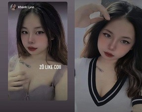 Poster of Khánh Lyn khoe lồn đẹp bị các anh em địt nát lồn