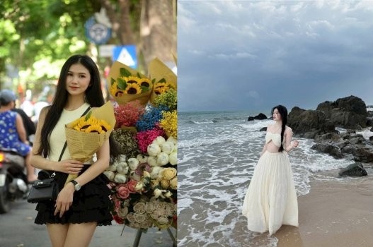 Poster of Khánh Ngân nổi bật trong clip gặp gỡ bạn trai