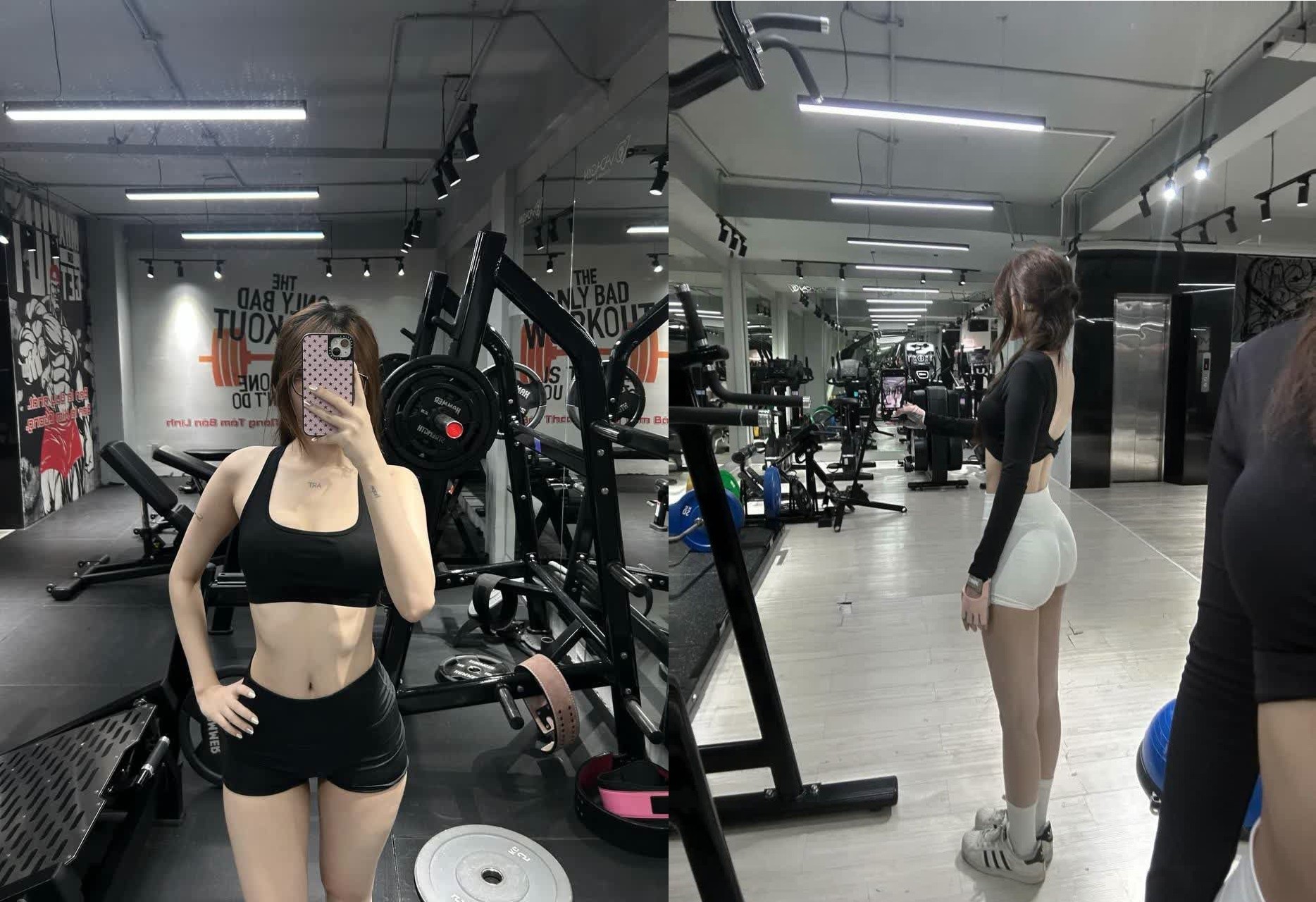Poster of Video gymer squat trên chim anh muốn gãy