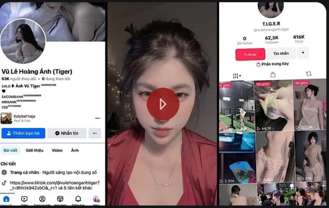 Poster of Video sex Vũ Lê Hoàng Anh TikToker mới